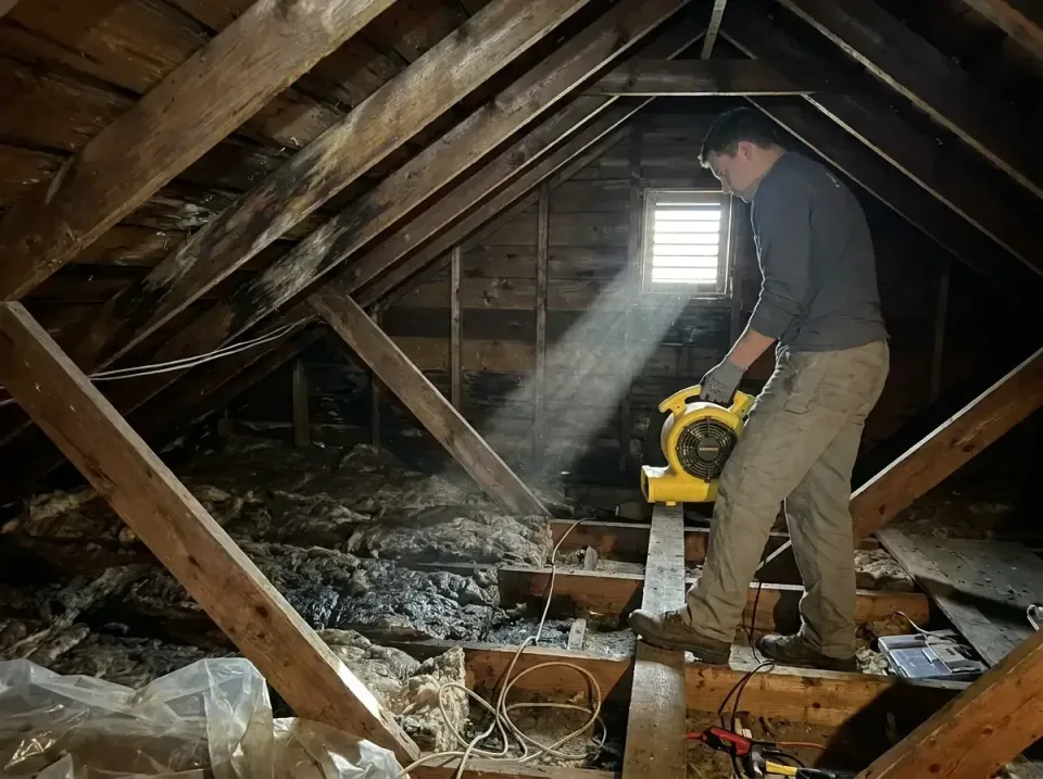 attic-water-damage-drying-proc-007 — frequently asked questions, Emergency Water Extraction & 24/7 Flood Response in Brookly…